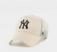 Кепка 47 Brand MLB NEW YORK YANKEES BRANSON BRANS17CTP-NTB OS бежевый