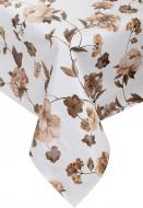 Скатерть Peony 140x240 см белый с коричневым UP! (Underprice) Скатерть Peony 140x240 см белый с коричневым UP! (Underprice)