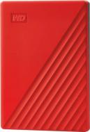 Зовнішній жорсткий диск Western Digital My Passport 2 ТБ 2,5" USB 3.2 (WDBYVG0020BRD-WESN) red