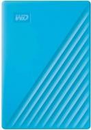 Зовнішній жорсткий диск Western Digital My Passport 2 ТБ 2,5" USB 3.2 (WDBYVG0020BBL-WESN) blue