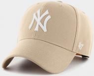 Кепка 47 Brand MLB NEW YORK YANKEES MVPSP17WBP-KH OS бежевий