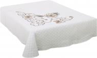 Покрывало Flower 230x270 см La Nuit белый с бежевым