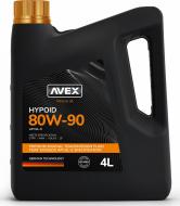 Масло трансмиссионное Avex HYPOID 80W-90 4 л