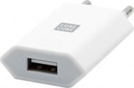 Сетевое зарядное устройство Luxe Cube 1А USB white