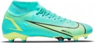Бутсы Nike Mercurial Superfly 8 Academy MG CV0843-403 р.40,5 лайм