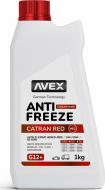 Антифриз Avex Catran Red MEG -80 ° G12+ концентрат 1 кг красный