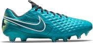 Бутсы Nike Tiempo Legend 8 Elite FG AT5293-303 р.40,5 голубой