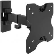 Крепление для телевизора Brateck LDA21-111 поворотно-наклонные 15"-24" черный