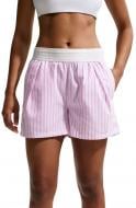 Шорты Nike W NSW OFFLN WVN PPLN STRP SHRT II4230-503 р. XS розовый Шорты Nike W NSW OFFLN WVN PPLN STRP SHRT II4230-503 р. XS розовый