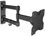 Крепление для телевизора Brateck LDA21-113 поворотно-наклонные 15"-24" черный