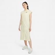 Платье Nike W NSW DRESS EARTH DAY FT CZ9247-113 р.M бежевый