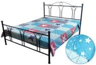 Покрывало Руно подростковое "Звезда Острая" 150х212 см голубой 360.52Зі