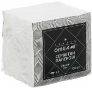 Салфетки столовые Origami Horeca 24х24 см белый 100 шт.