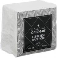 Серветки столові Origami Horeca 33х33 см білий 100 шт.