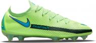 Бутсы Nike PHANTOM GT ELITE FG CK8439-303 р.45,5 салатовый