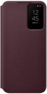 Чехол-книжка Samsung Smart Clear View Cover Burgundy (EF-ZS906CEEGRU) для S22+