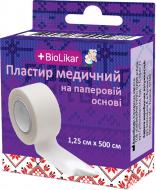 Пластир BioLikar медичний на паперовій основі 1,25 х 500 см стерильні
