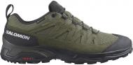Кроссовки мужские демисезонные Salomon X WARD LEATHER GTX L47182200 р.44 зеленые