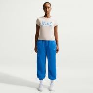 Футболка Nike W NSW MOD CROP ATH LEAGUE TEE IR8967-104 р.M бежевый