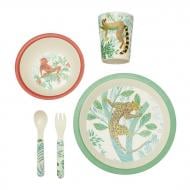 Набор детской посуды 5 предметов Les Amis Du Potager Degrenne Paris