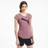 Футболка Puma Heather Cat Tee 51714722 р.S розовый