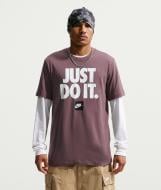 Футболка Nike M NSW TEE FRAN JDI VERBIAGE DZ2989-502 р.S бордовый Футболка Nike M NSW TEE FRAN JDI VERBIAGE DZ2989-502 р.S бордовый