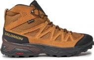 Ботинки Salomon X WARD LEATHER MID GTX L47181800 р.46 2/3 коричневый