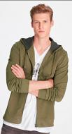 Джемпер Mavi ZIP UP HOODED SWEATSHIRT 062792-29759 р. M хаки