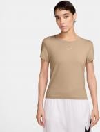 Футболка Nike W NSW NK CHLL KNT MD CRP FV5508-287 р.L бежевий