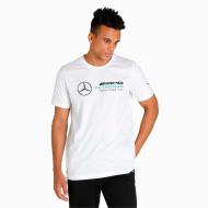 Футболка Puma MAPF1 LOGO TEE 53072203 р.S белый