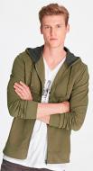 Джемпер Mavi ZIP UP HOODED SWEATSHIRT 062792-29759 р. S хаки