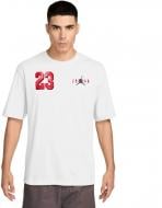 Футболка Nike M J BRK VRSTY GFX SS CREW IF3127-100 р.M белый