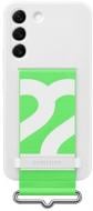 Чехол-накладка Samsung Silicone with Strap Cover White (EF-GS906TWEGRU) для S22+