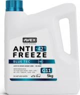 Антифриз Avex Blue TEC MEG -42 ° G11 от -40 до +110 готовый 5 кг голубой