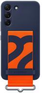 Чехол-накладка Samsung Silicone with Strap Cover Navy (EF-GS906TNEGRU) для S22+