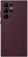 Чохол-накладка Samsung Leather Cover Burgundy (EF-VS908LEEGRU) для S22 Ultra
