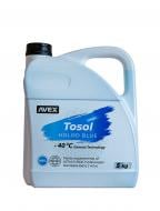 Тосол Avex Tosol Holod Blue MEG від -40 до +110 5 кг блакитний