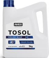 Тосол Avex Tosol Holod Blue MEG от -40 до +110 готовый 5 кг голубой