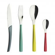 Набор столовых приборов Degrenne Paris 24 шт. Quartz Poli-Miroir Multicolore