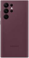 Чехол-накладка Samsung Silicone Cover Burgundy (EF-PS908TEEGRU) для S22 Ultra