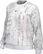 Світшот Nike W NSW TREND FLC CREW AOP PRNT DJ4119-100 р. XL білий