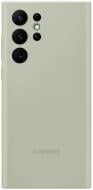 Чехол-накладка Samsung Silicone Cover Olive Green (EF-PS908TMEGRU) для S22 Ultra