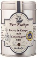 Приправа Перец Black Kampot из Камбоджи. 70 г Terre Exotique (Q3430)
