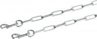 Цепь с карабином 3 мм гальваника