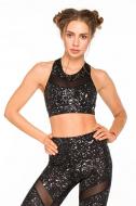 Топ Designed for Fitness Stardust Silver 302130110 р.S серый
