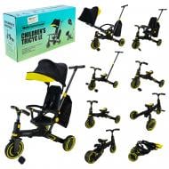 Велосипед-коляска Shantou TR2409 черный с желтым