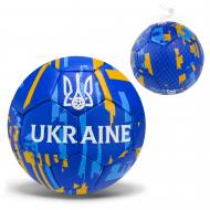 Футбольний м'яч Shantou Патріотичний 350 г синій із жовтим