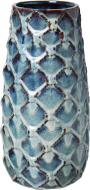 Ваза керамическая Сетка 8714-11-D1/H1 28,5 см синяя 8714-11-D1/H1 Ваза керамическая Сетка 8714-11-D1/H1 28,5 см синяя 8714-11-D1/H1