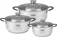 Набор кастрюль Bravo Chef Safran BC-6002