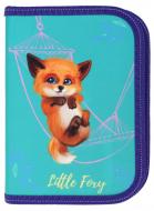 Пенал шкільний Little Foxy 23213C CLASS синій